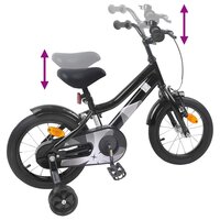 Kinderfiets 16 Inch voor 4-6 jaar oud Zwart 7