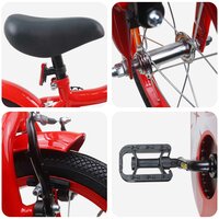 Kinderfiets 16 Inch voor 4-6 jaar oud Rood 4