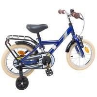Kinderfiets 14 Inch voor 3-5 jaar oud Donkerblauw 3