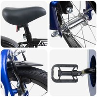 Kinderfiets 14 Inch voor 3-5 jaar oud Zwart 4