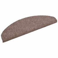 Trapmatten Zelfklevend 10 stuks 65x21x4 cm lichtbruin Halfrond Groot 3