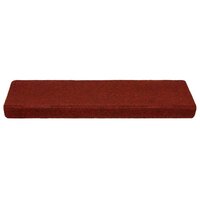 Trapmatten Zelfklevend 5 stuks 65x21x4 cm Bordeaux Rood Rechthoekige Rand 3