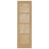 Binnendeur Naturel 61 x 198,5 cm Multiplex 4