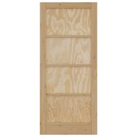 Binnendeur Naturel 86 x 198,5 cm Multiplex 4