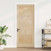 Binnendeur Naturel 86 x 211 cm Multiplex 3