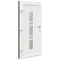 Voordeur Antracietkleurig 98 x 208 cm PVC 10