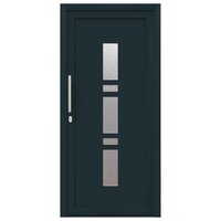 Voordeur Antracietkleurig 108 x 208 cm PVC 7