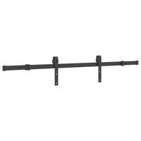 Schuifdeur NARVIK Naturel en Zwart 80 x 210 cm (152,5 cm) 3