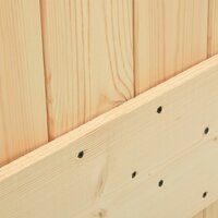 Schuifdeur NARVIK Naturel en Zwart 80 x 210 cm (213,5 cm) 5