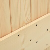 Schuifdeur NARVIK Naturel en Zwart 70 x 210 cm (213,5 cm) 5