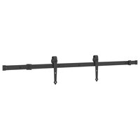 Schuifdeur NARVIK Naturel en Zwart 70 x 210 cm (152,5 cm) 3