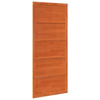 Schuifdeur Wasbruin 100 x 2,5 x 208 cm Massief grenenhout 2