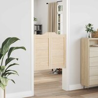 Schuifdeuren Naturel 80 x 40 cm Massief grenenhout 3