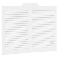 Schuifdeuren 2 pcs Wit Massief grenenhout 4