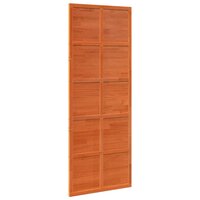 Schuifdeur Wasbruin 80 x 208 cm Massief grenenhout 2