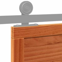Schuifdeur Wasbruin 80 x 208 cm Massief grenenhout 3