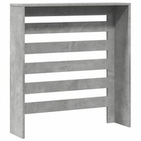 Radiatorombouw 78x20x82 cm bewerkt hout betongrijs 4
