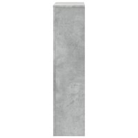 Radiatorombouw 104x20x82 cm bewerkt hout betongrijs 5