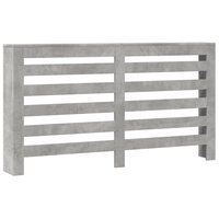 Radiatorombouw 149x20x82 cm bewerkt hout betongrijs 2