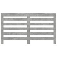 Radiatorombouw 149x20x82 cm bewerkt hout betongrijs 3