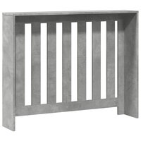 Radiatorombouw 104x20x82 cm bewerkt hout betongrijs 4
