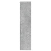 Radiatorombouw 104x20x82 cm bewerkt hout betongrijs 5