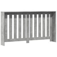 Radiatorombouw 149x20x82 cm bewerkt hout betongrijs 4