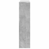Radiatorombouw 149x20x82 cm bewerkt hout betongrijs 5