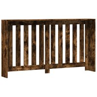 Radiatorombouw 149x20x82 cm bewerkt hout gerookt eikenkleurig 4