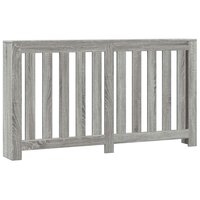 Radiatorombouw 149x20x82 cm bewerkt hout grijs sonoma eiken 2