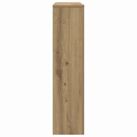Radiatorombouw 149x20x82 cm bewerkt hout artisanaal eikenkleur 5