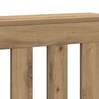 Radiatorombouw 149x20x82 cm bewerkt hout artisanaal eikenkleur 6