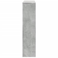 Radiatorombouw 175x20x82 cm bewerkt hout betongrijs 5