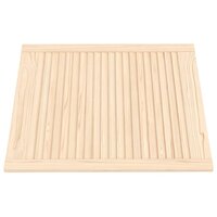 Kastdeuren met lamellen 4 st 69x59,4 cm massief grenenhout 3