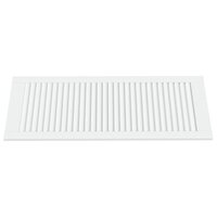 Kastdeur met lamellen 99,3x39,4 cm massief grenenhout wit 3