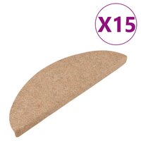 Trapmatten zelfklevend 15 st 56x17x3 cm beige 2