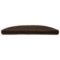 Trapmatten Zelfklevend 5 stuks 56x17x3 cm Bruin Halfrond 3