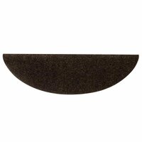 Trapmatten Zelfklevend 5 stuks 56x17x3 cm Bruin Halfrond 4