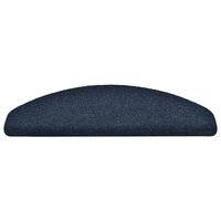 Trapmatten zelfklevend 10 stuks 65x21x4 cm marineblauw halfrond groot 4