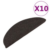 Trapmatten zelfklevend 10 st 56x17x3 cm zwart 2