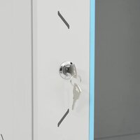 Netwerkkast met draaiwieltjes 15U 19" IP20 60x45x86 cm 7