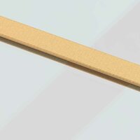 Schuifdeur 76x205 cm helder ESG-glas en aluminium goudkleurig 5