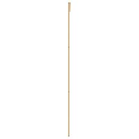 Schuifdeur 90x205 cm helder ESG-glas en aluminium goudkleurig 4