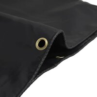 Dekzeil 650 g/m&sup2; 1x2,5 m zwart 4