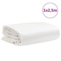 Dekzeil 650 g/m&sup2; 1x2,5 m wit 9