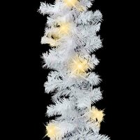 Kerstslinger met LED-lampjes 5 m wit 7