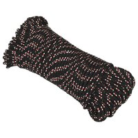 Boot touw 3 mm 250 m polypropyleen zwart 2