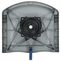 4-delige Bootstoelen set met blauw-witte kussens inklapbaar 9