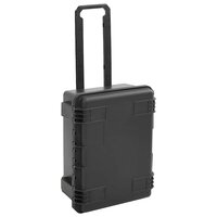 Flightcase draagbaar 54x41,5x29 cm PP zwart 3