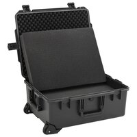 Flightcase draagbaar 62,5x50x28,5 cm PP zwart 5